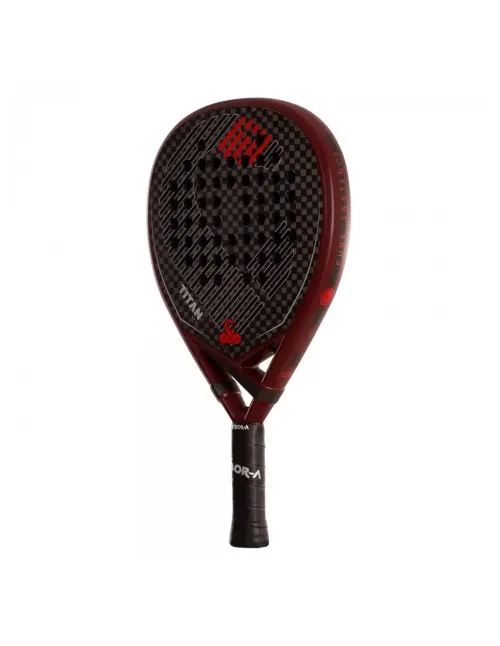 Padelschläger Vibor-A Titan 12K Rot | Ofertas De Padel